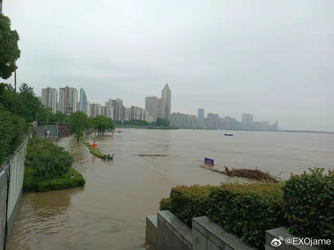 芜湖弋江区最早汛情